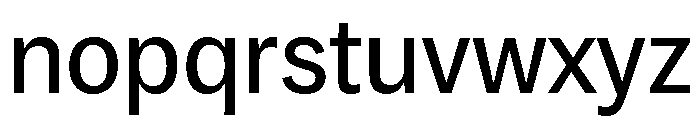 Copyright Mass Driver B.V 106 Font LOWERCASE