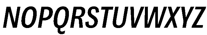 Copyright Mass Driver B.V 107 Font UPPERCASE