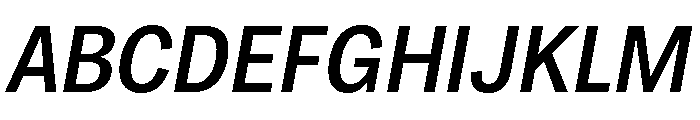 Copyright Mass Driver B.V 108 Font UPPERCASE