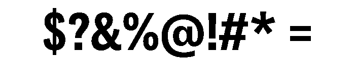 Copyright Mass Driver B.V 110 Font OTHER CHARS