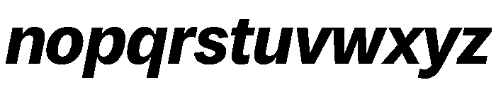 Copyright Mass Driver B.V 111 Font LOWERCASE