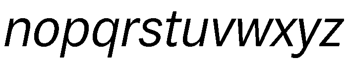 Copyright Mass Driver B.V 112 Font LOWERCASE