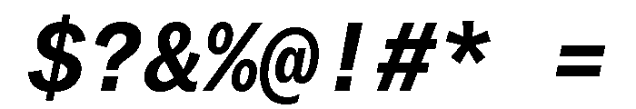 Copyright Mass Driver B.V 113 Font OTHER CHARS