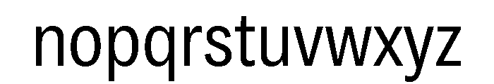 Copyright Mass Driver B.V 114 Font LOWERCASE