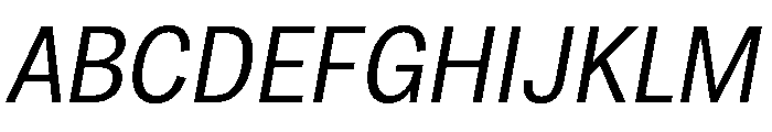 Copyright Mass Driver B.V 120 Font UPPERCASE