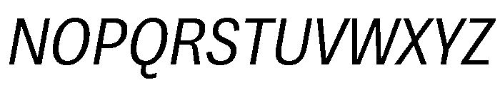 Copyright Mass Driver B.V 120 Font UPPERCASE