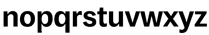 Copyright Mass Driver B.V 121 Font LOWERCASE