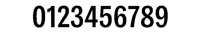 Copyright Mass Driver B.V 123 Font OTHER CHARS