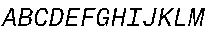 Copyright Mass Driver B.V 127 Font UPPERCASE