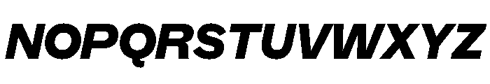 Copyright Mass Driver B.V 12 Font UPPERCASE