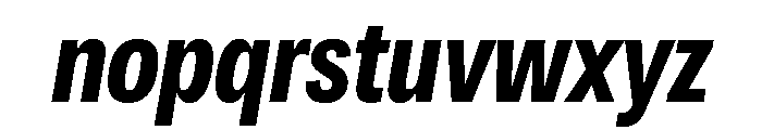 Copyright Mass Driver B.V 131 Font LOWERCASE