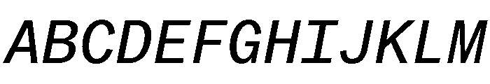 Copyright Mass Driver B.V 132 Font UPPERCASE