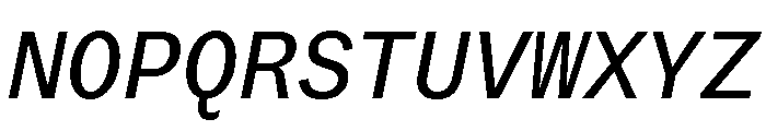 Copyright Mass Driver B.V 132 Font UPPERCASE