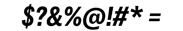Copyright Mass Driver B.V 133 Font OTHER CHARS
