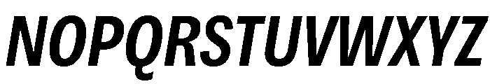 Copyright Mass Driver B.V 133 Font UPPERCASE