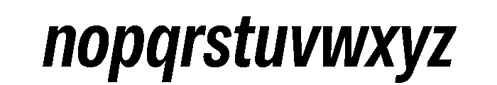 Copyright Mass Driver B.V 133 Font LOWERCASE