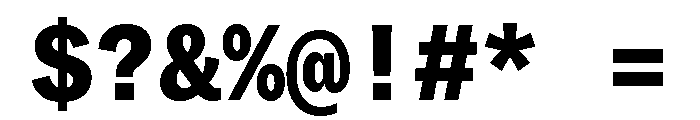 Copyright Mass Driver B.V 136 Font OTHER CHARS