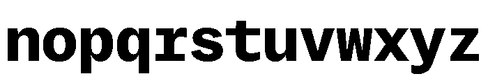 Copyright Mass Driver B.V 136 Font LOWERCASE