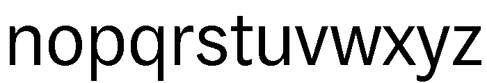 Copyright Mass Driver B.V 138 Font LOWERCASE