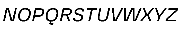 Copyright Mass Driver B.V 13 Font UPPERCASE