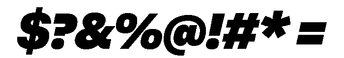 Copyright Mass Driver B.V 14 Font OTHER CHARS