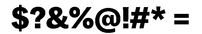 Copyright Mass Driver B.V 141 Font OTHER CHARS