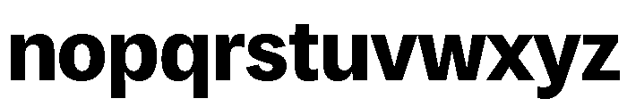 Copyright Mass Driver B.V 141 Font LOWERCASE