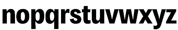 Copyright Mass Driver B.V 142 Font LOWERCASE