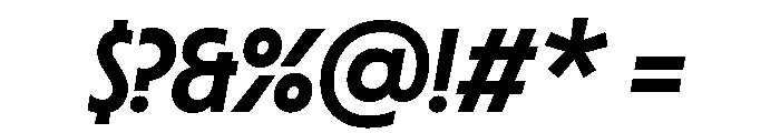 Copyright Mass Driver B.V 147 Font OTHER CHARS