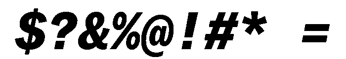 Copyright Mass Driver B.V 148 Font OTHER CHARS
