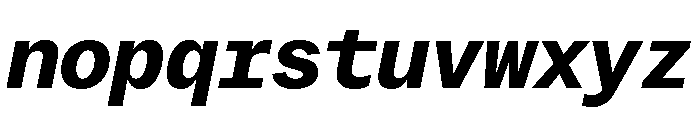 Copyright Mass Driver B.V 148 Font LOWERCASE