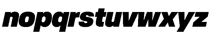 Copyright Mass Driver B.V 14 Font LOWERCASE