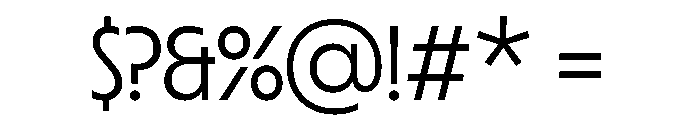 Copyright Mass Driver B.V 150 Font OTHER CHARS