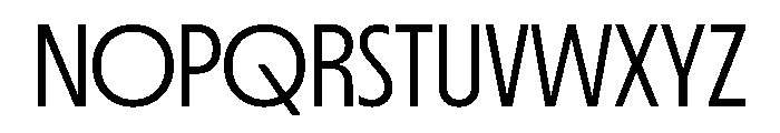 Copyright Mass Driver B.V 150 Font UPPERCASE