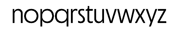 Copyright Mass Driver B.V 150 Font LOWERCASE