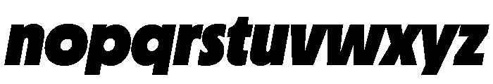 Copyright Mass Driver B.V 151 Font LOWERCASE