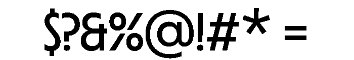 Copyright Mass Driver B.V 152 Font OTHER CHARS