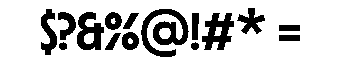 Copyright Mass Driver B.V 154 Font OTHER CHARS