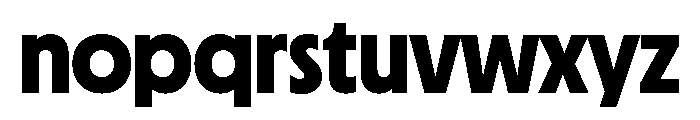 Copyright Mass Driver B.V 155 Font LOWERCASE