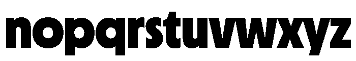 Copyright Mass Driver B.V 156 Font LOWERCASE