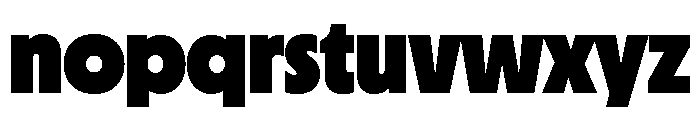 Copyright Mass Driver B.V 159 Font LOWERCASE