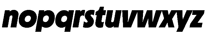 Copyright Mass Driver B.V 161 Font LOWERCASE