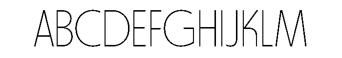 Copyright Mass Driver B.V 163 Font UPPERCASE