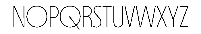 Copyright Mass Driver B.V 163 Font UPPERCASE