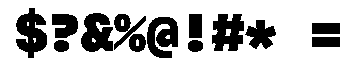 Copyright Mass Driver B.V 164 Font OTHER CHARS