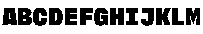Copyright Mass Driver B.V 164 Font UPPERCASE