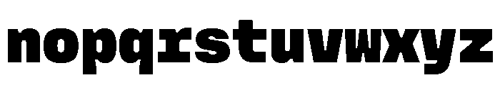 Copyright Mass Driver B.V 164 Font LOWERCASE