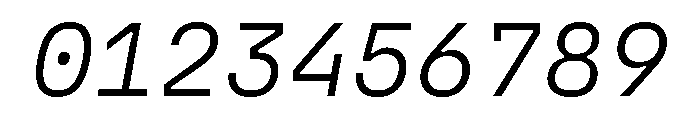 Copyright Mass Driver B.V 165 Font OTHER CHARS