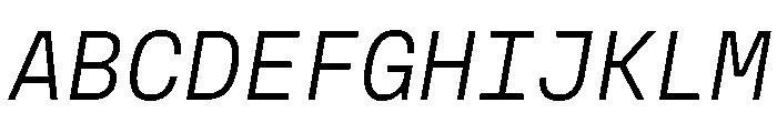 Copyright Mass Driver B.V 165 Font UPPERCASE