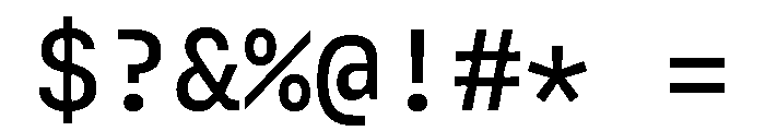Copyright Mass Driver B.V 167 Font OTHER CHARS